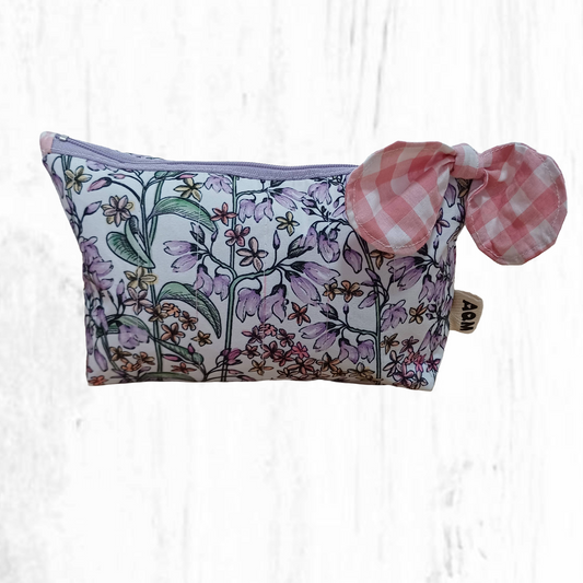 Medium fabric toiletry bag