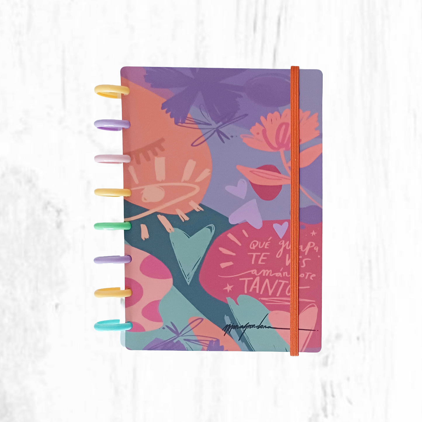 Cuaderno A5 sistema de discos