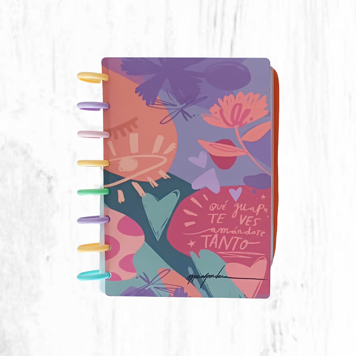 Cuaderno A5 sistema de discos