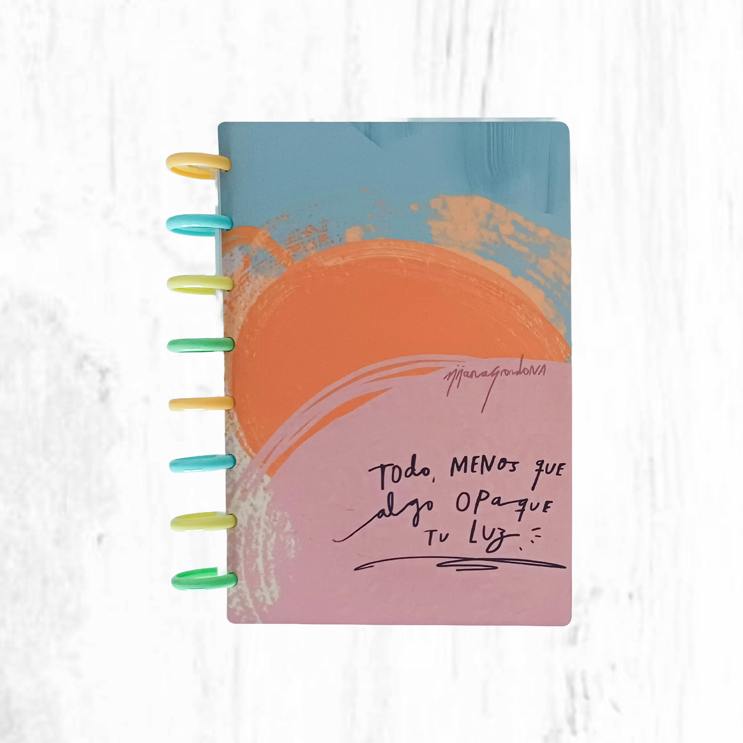 Cuaderno A5 sistema de discos