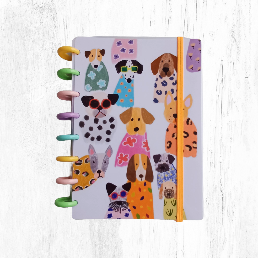 Cuaderno A5 sistema de discos