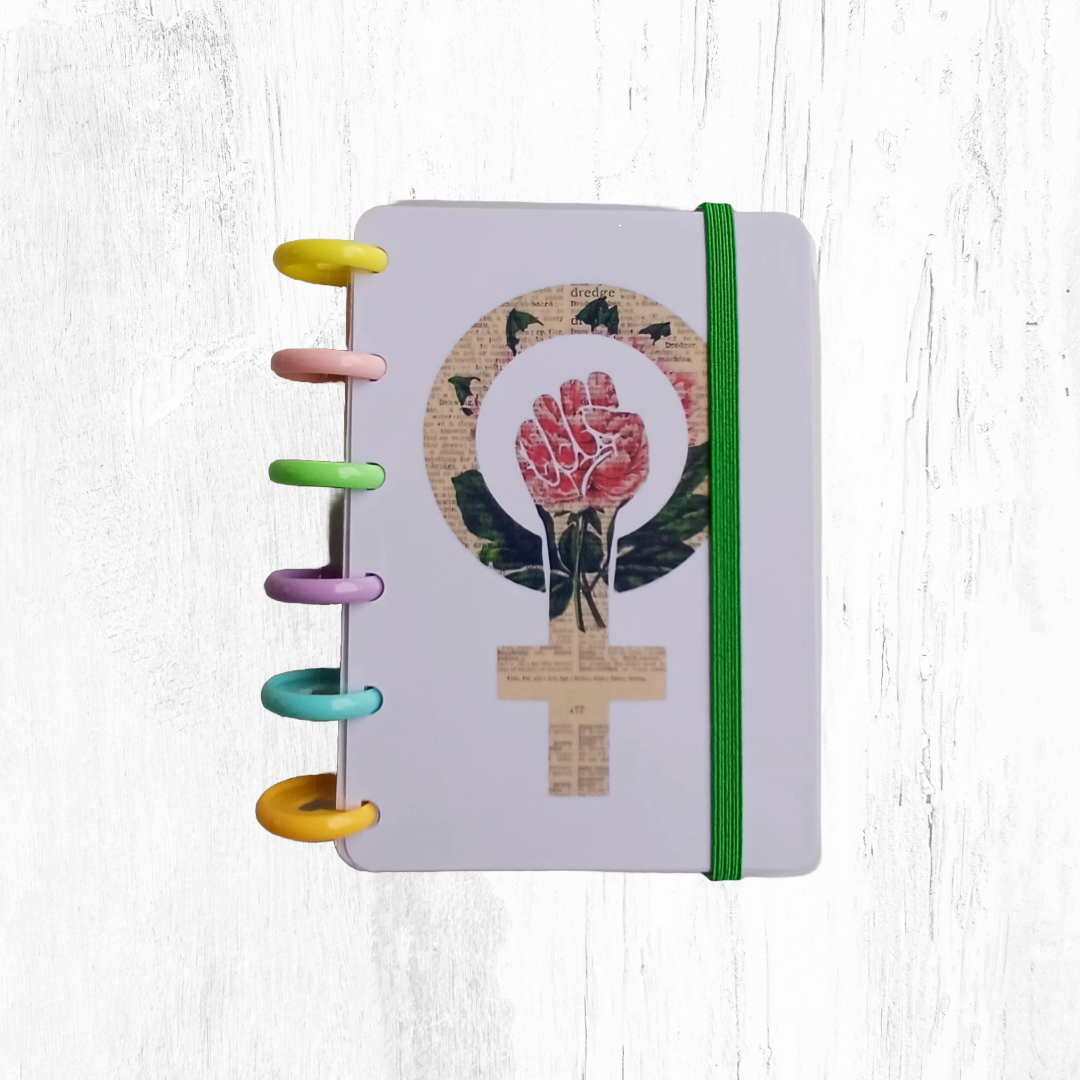 Cuaderno A6 sistema de discos