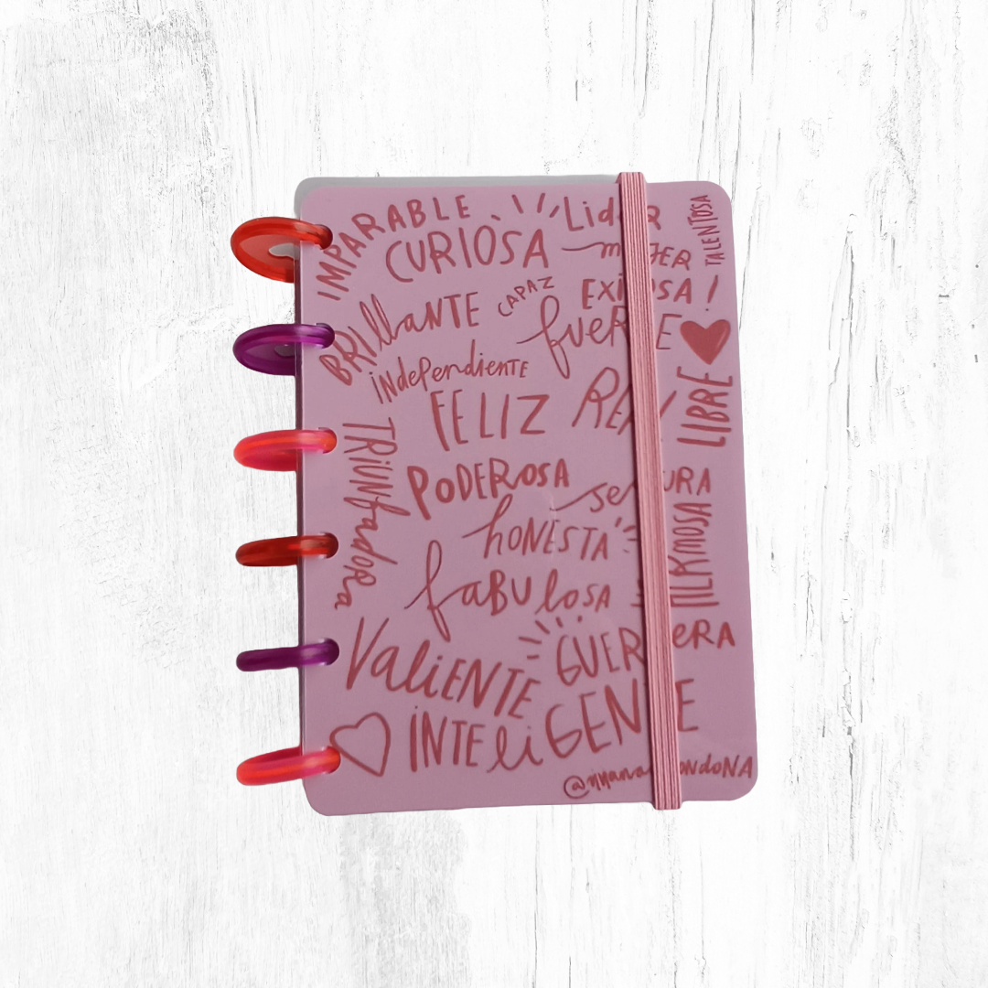 Cuaderno A6 sistema de discos