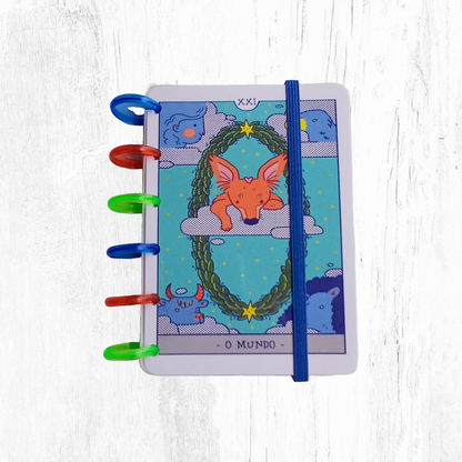 Cuaderno A6 sistema de discos