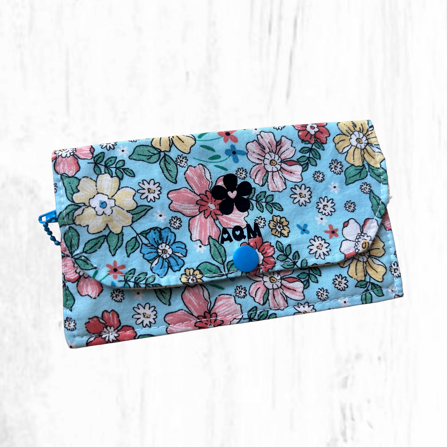 Cartera de algodón de dos compartimientos