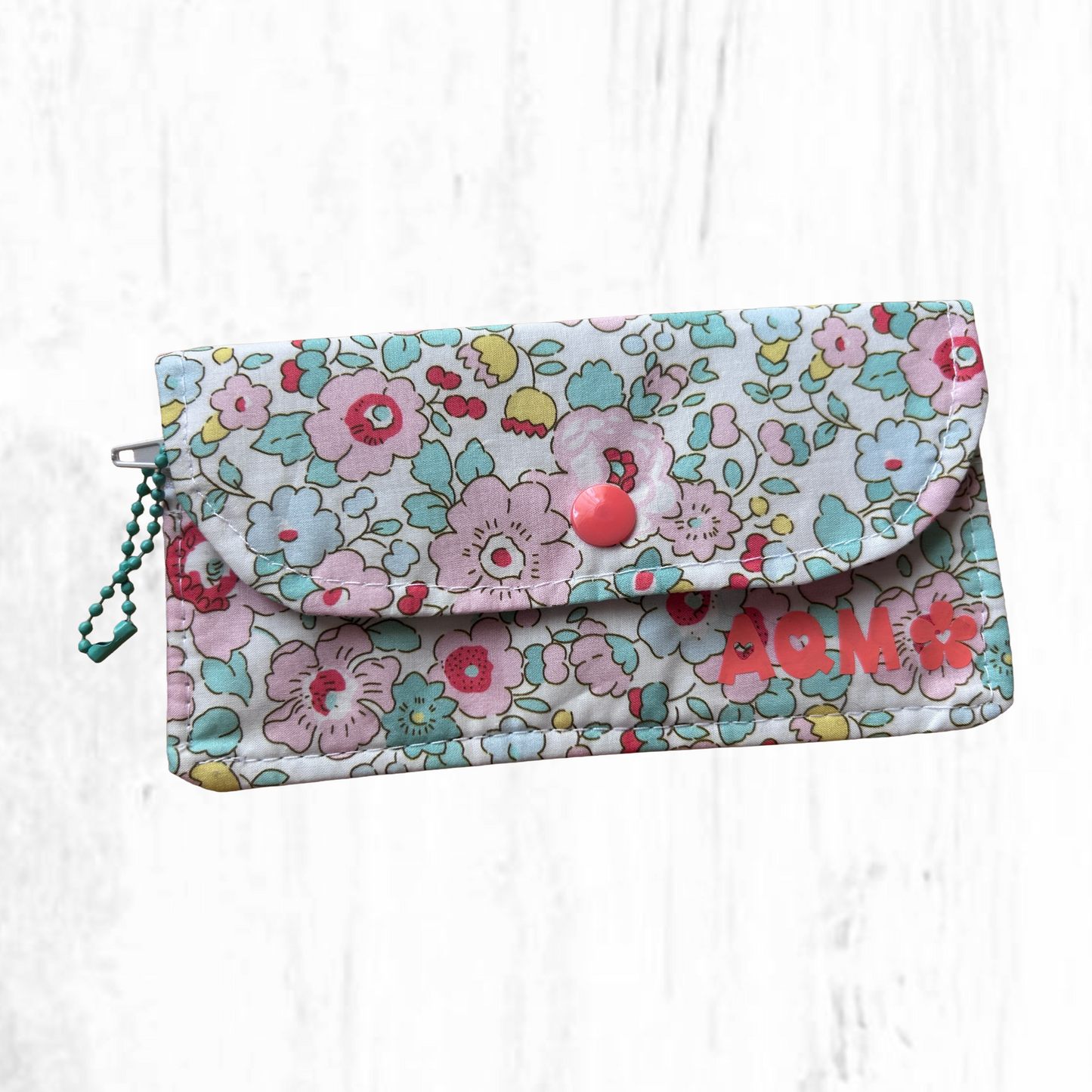 Cartera de algodón de dos compartimientos