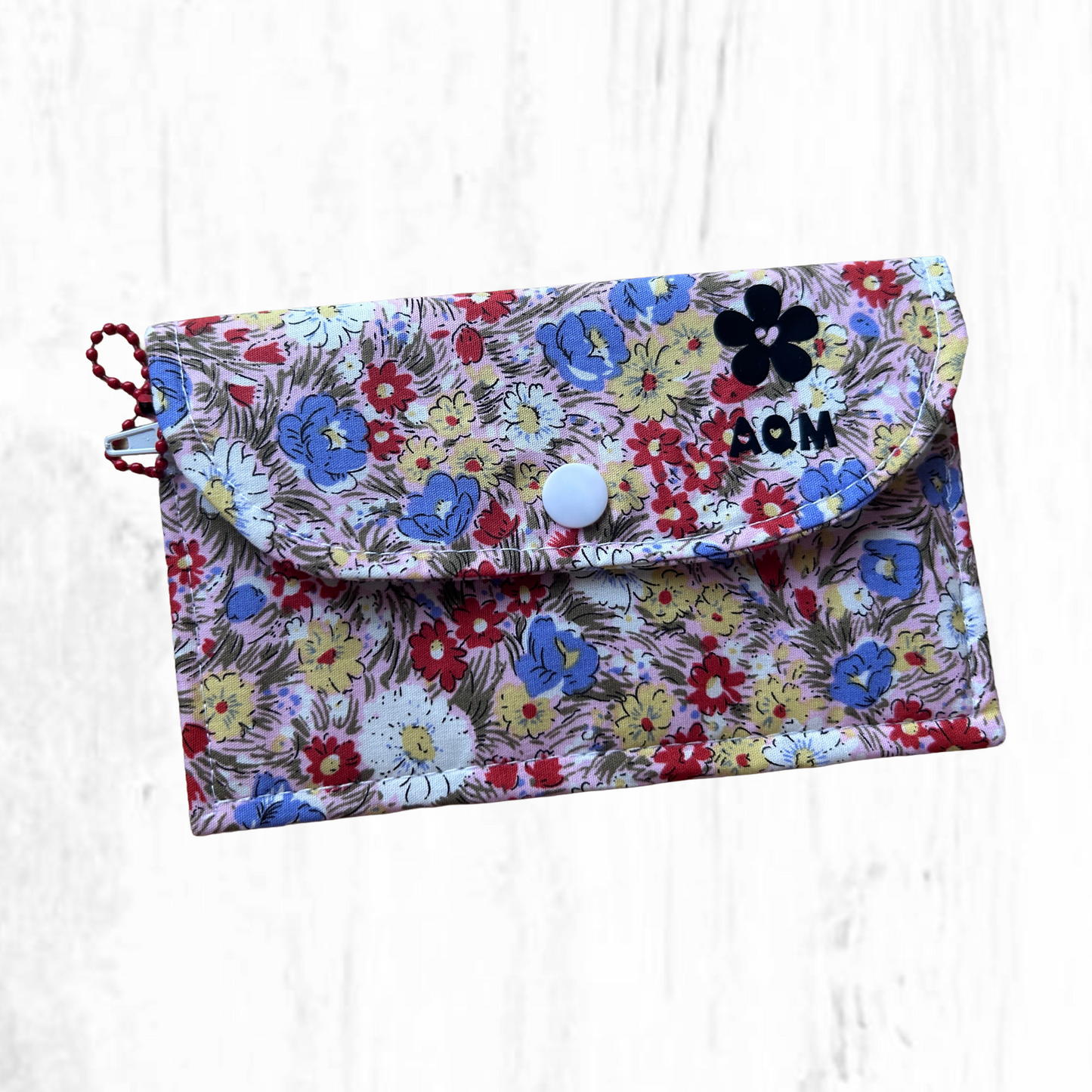Cartera de algodón de dos compartimientos