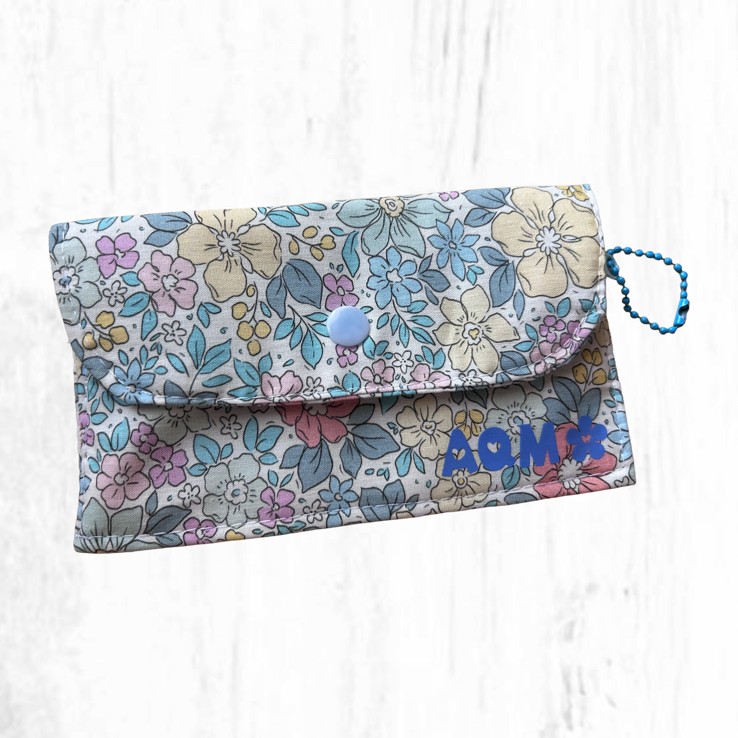 Cartera de algodón de dos compartimientos
