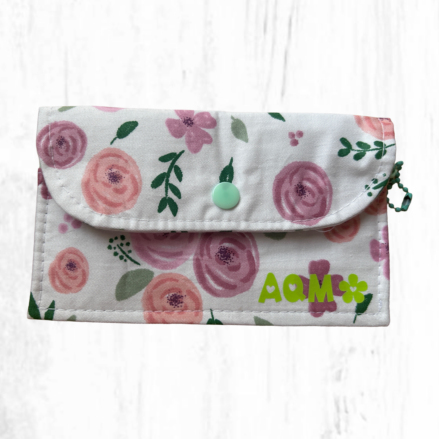 Cartera de algodón de dos compartimientos