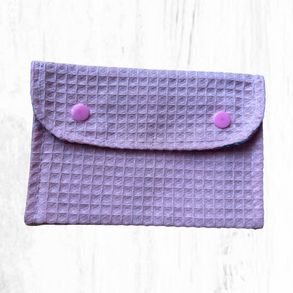 Cartera de triple compartimiento
