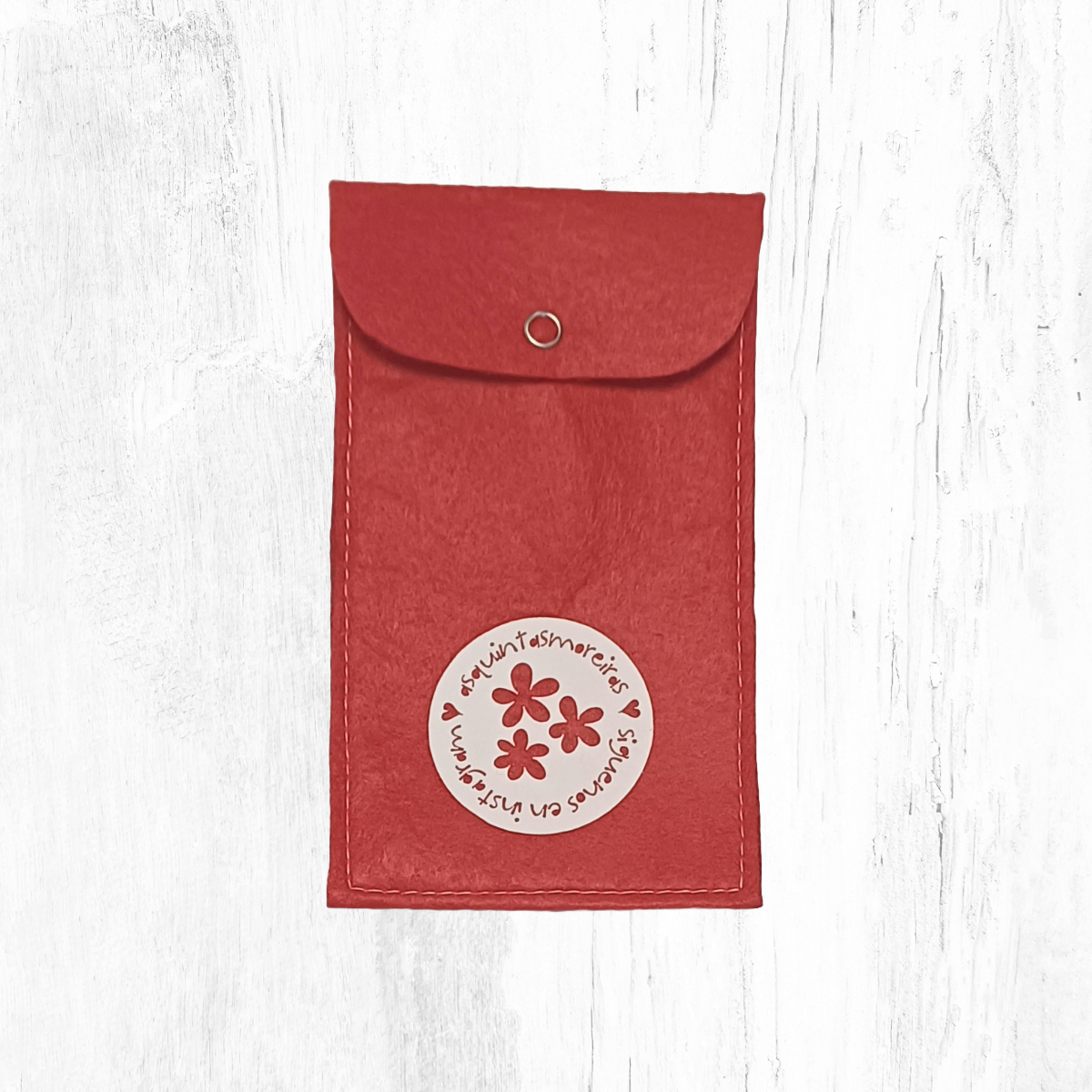 Estuches de fieltro con solapa