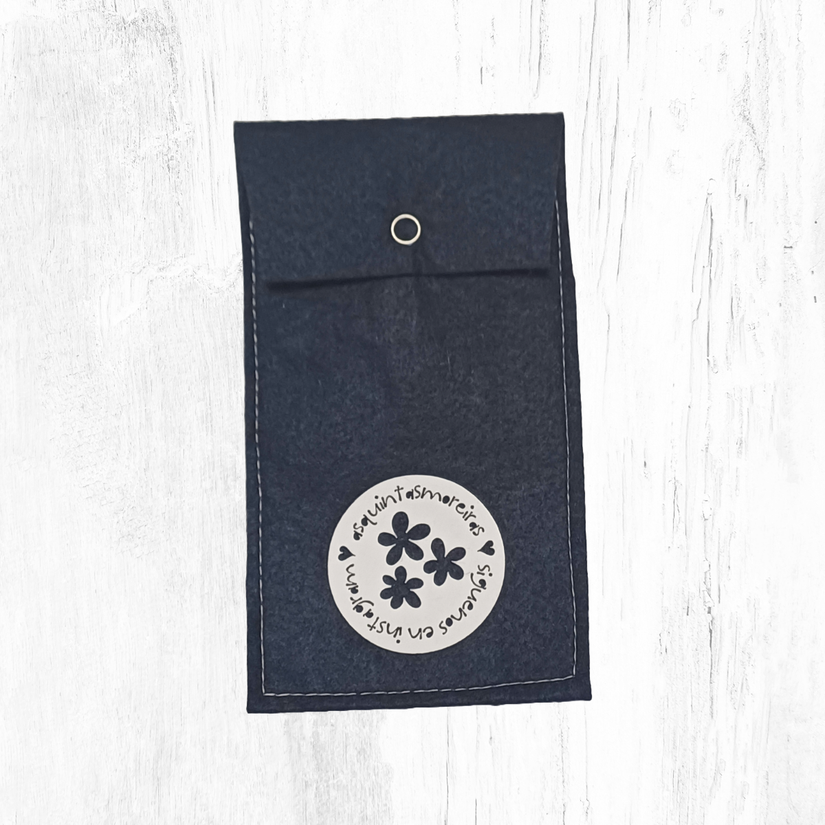 Estuches de fieltro con solapa