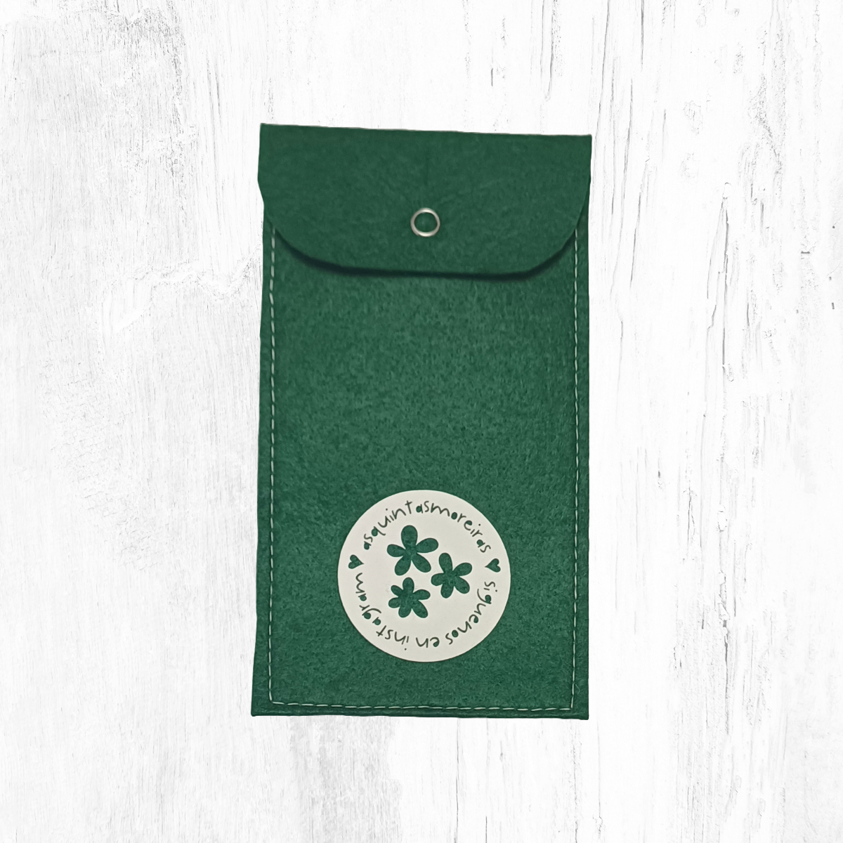 Estuches de fieltro con solapa