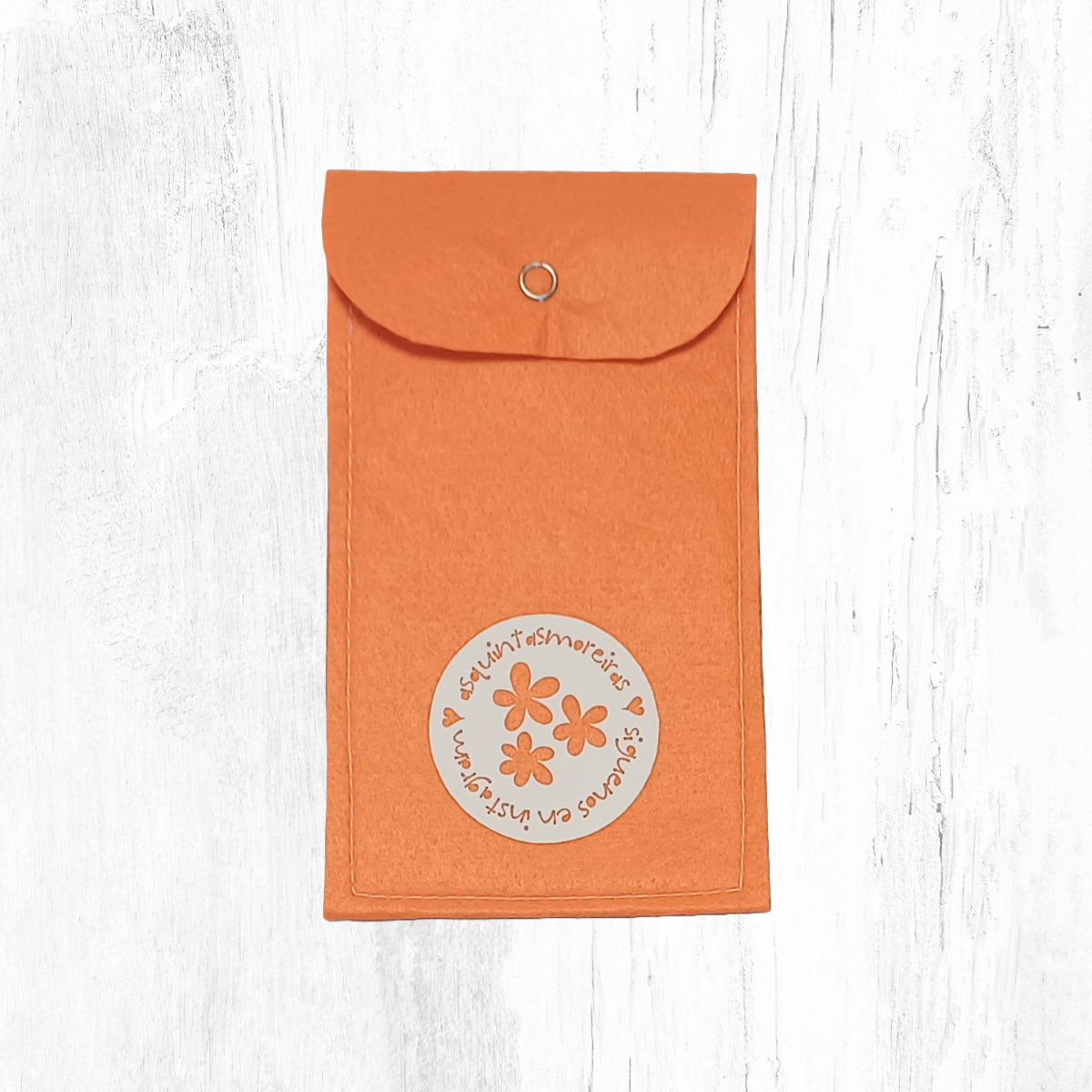 Estuches de fieltro con solapa