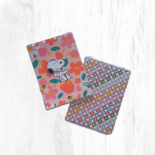 Disc-bound notebook cover set