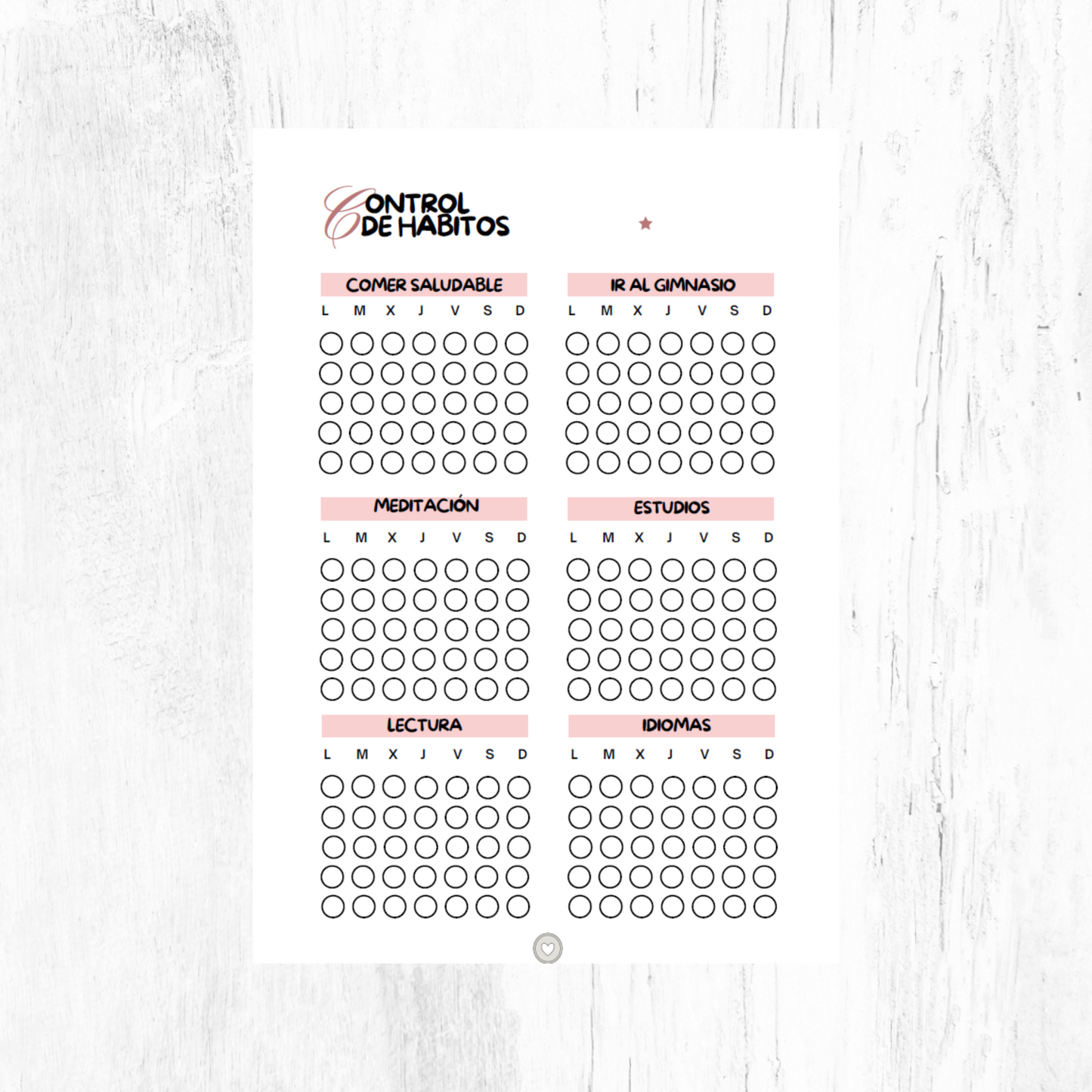 A5 perpetual diary with disc system