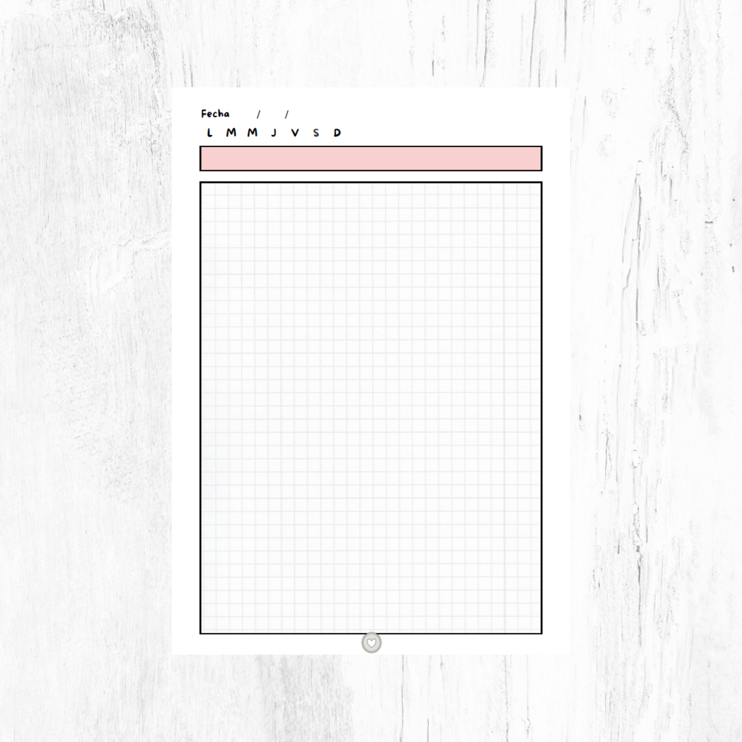 A5 perpetual diary with disc system