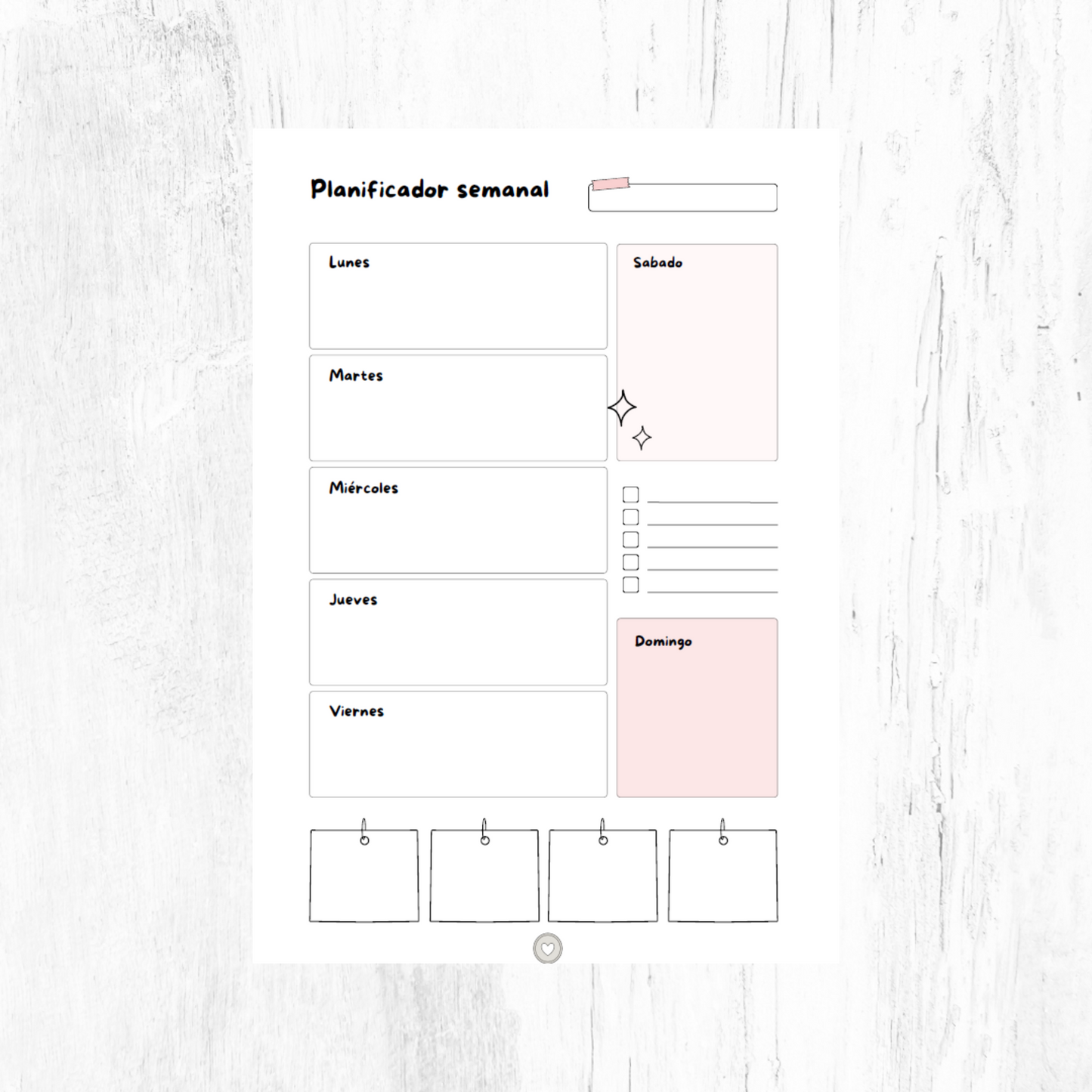 A5 perpetual diary with disc system