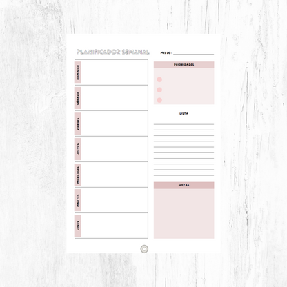 A5 perpetual diary with disc system