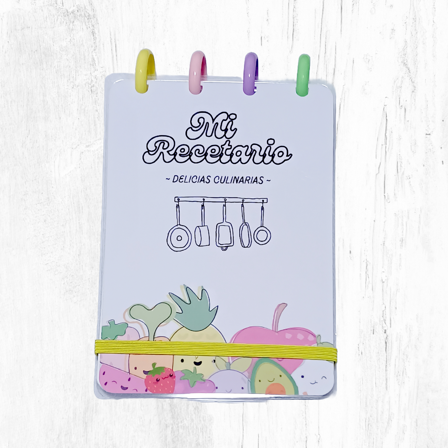 A6 Recipe Book Disc System