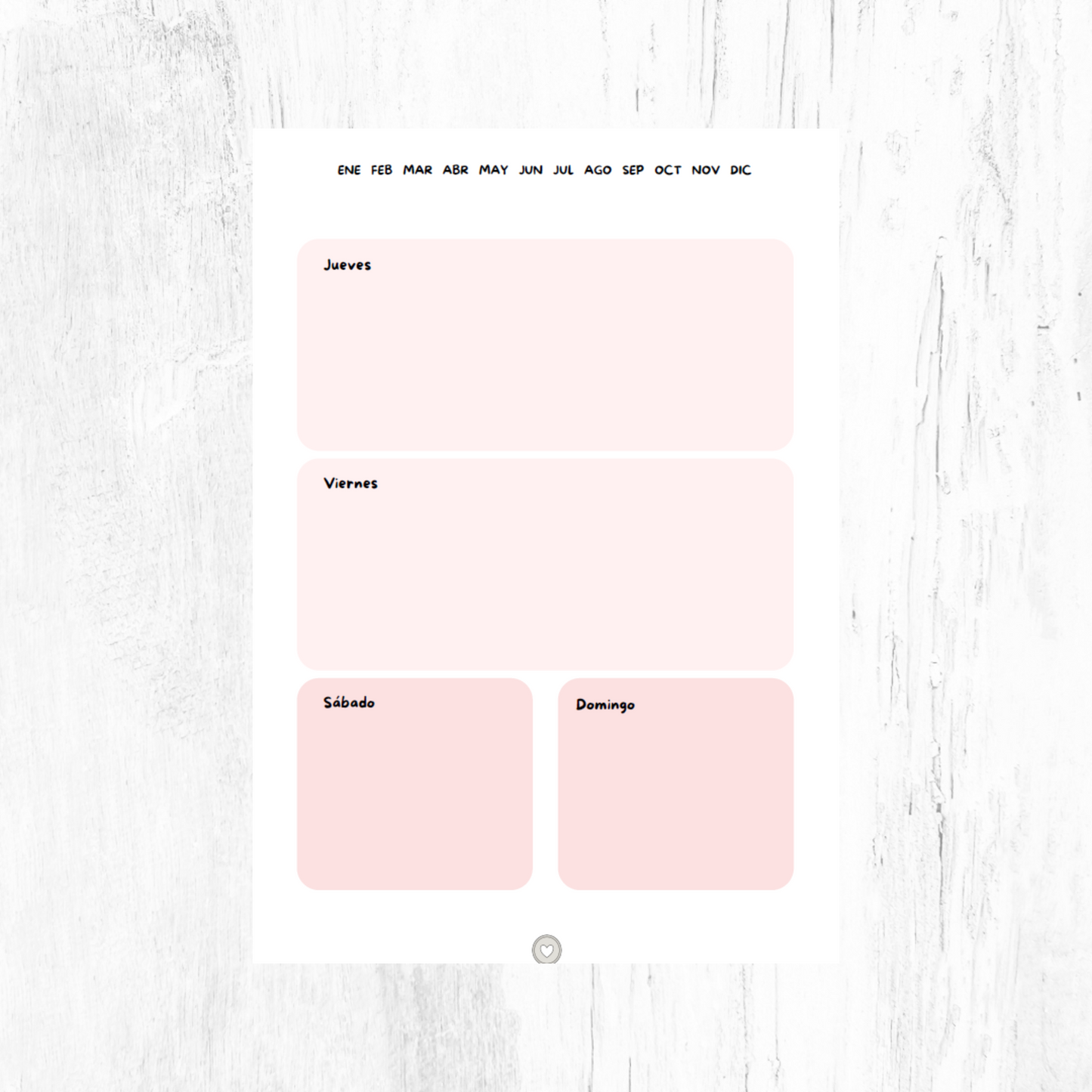 A5 perpetual diary with disc system