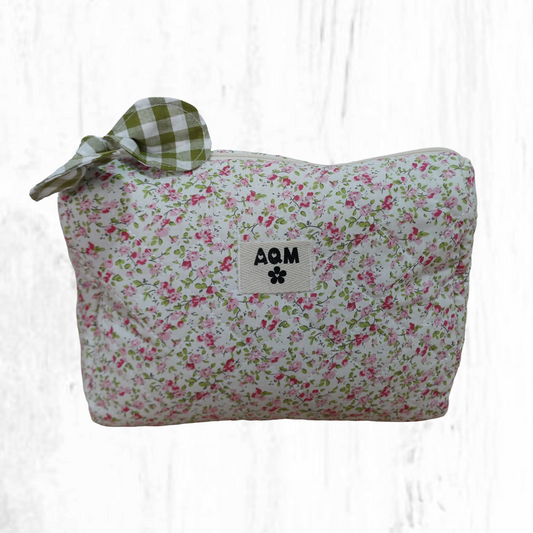 Medium fabric toiletry bag - A5 notebook holder