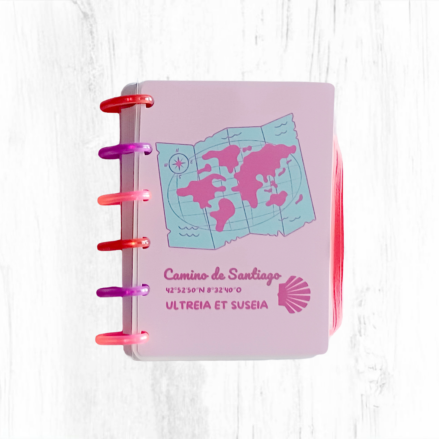 A6 notebook disc system