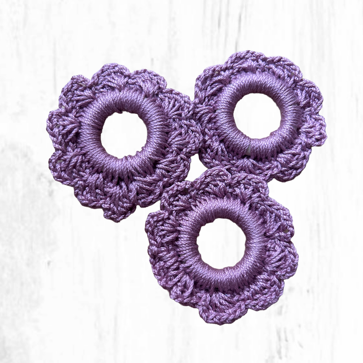 Servilleteros de crochet