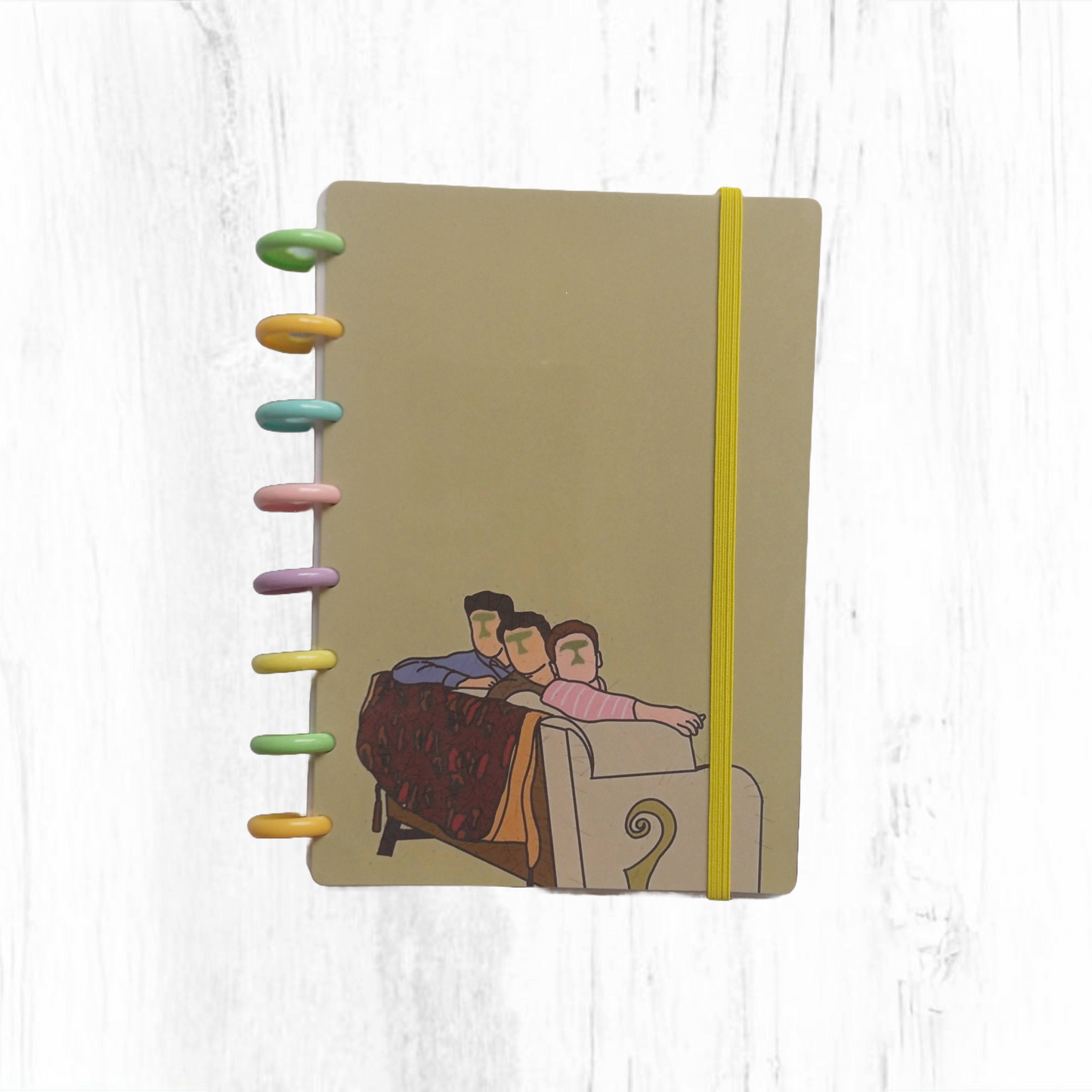 Cuaderno A5 sistema de discos