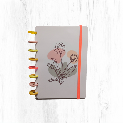 Cuaderno A5 sistema de discos