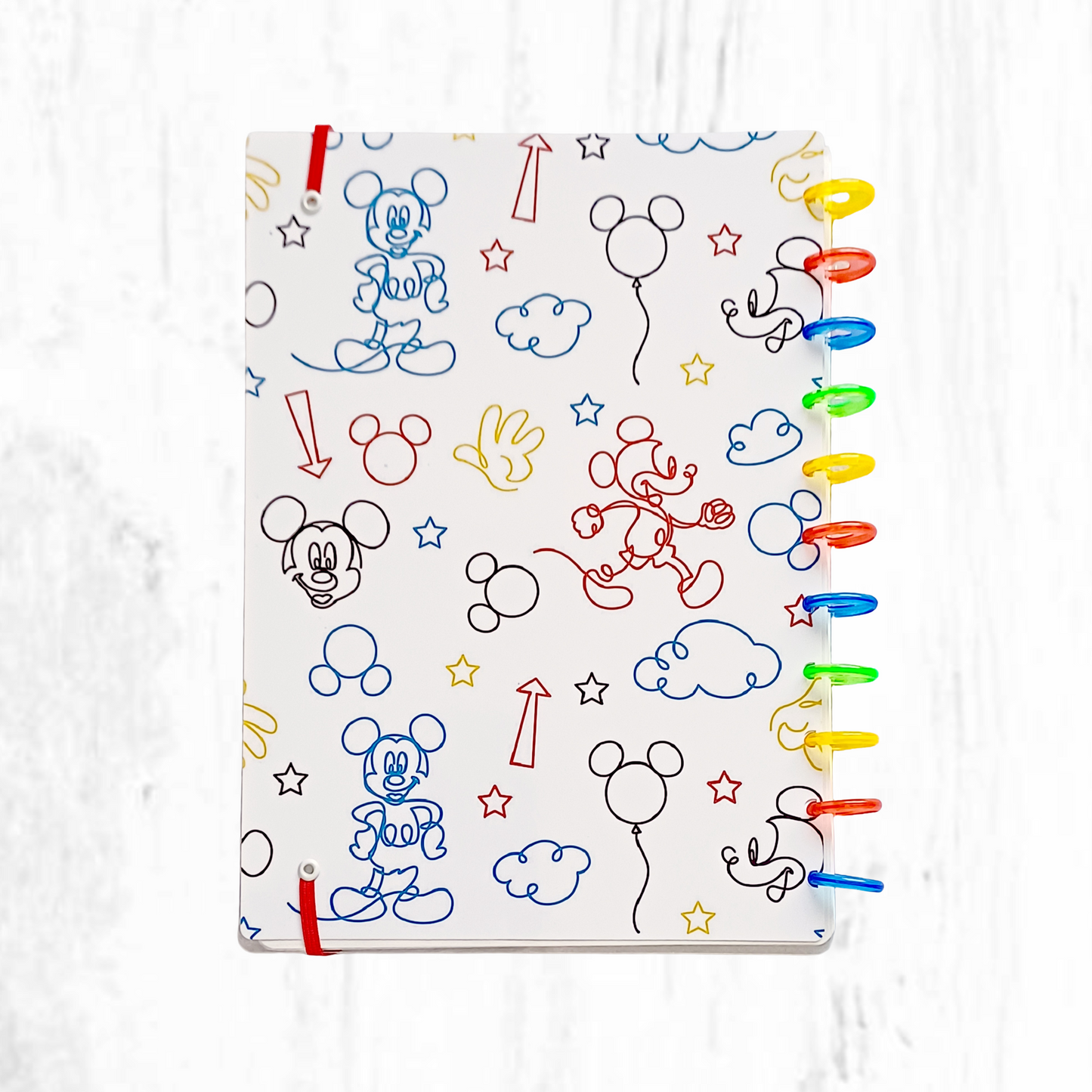 Cuaderno A4 sistema de discos