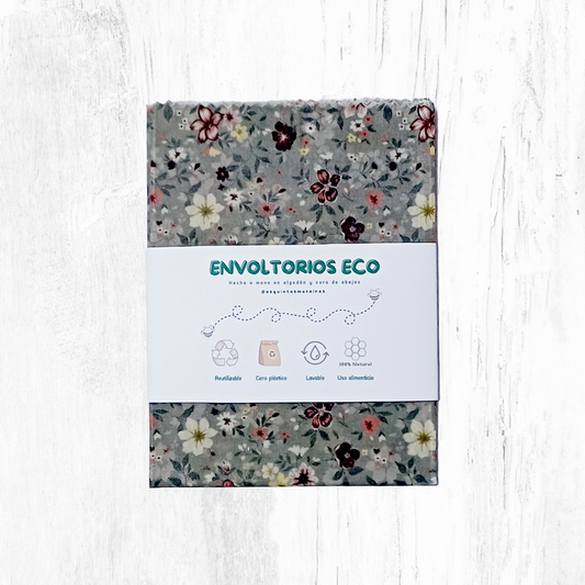 Envoltorio ecológico de cera de abejas