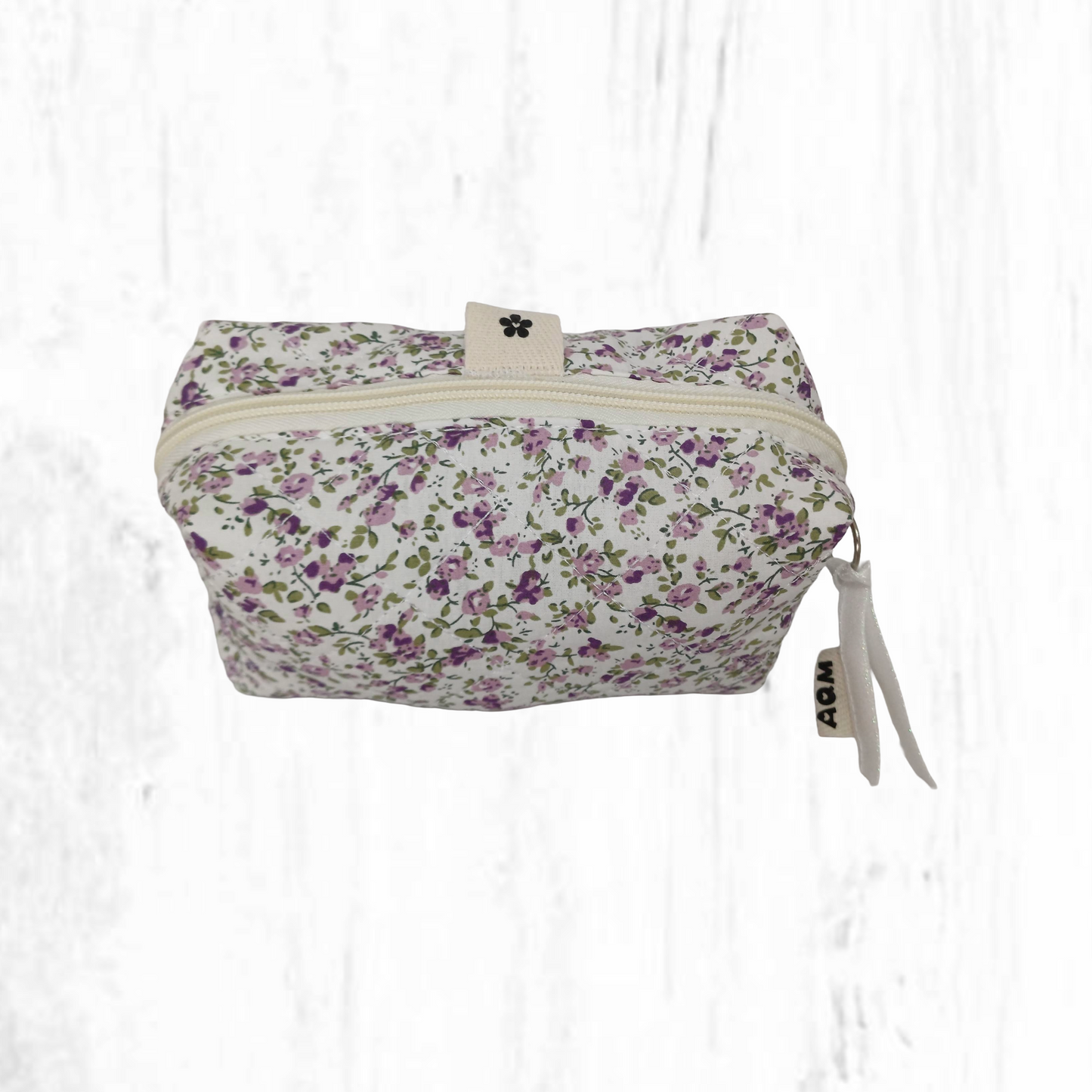 Cartuchera de tela estampada