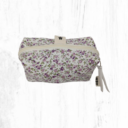 Cartuchera de tela estampada